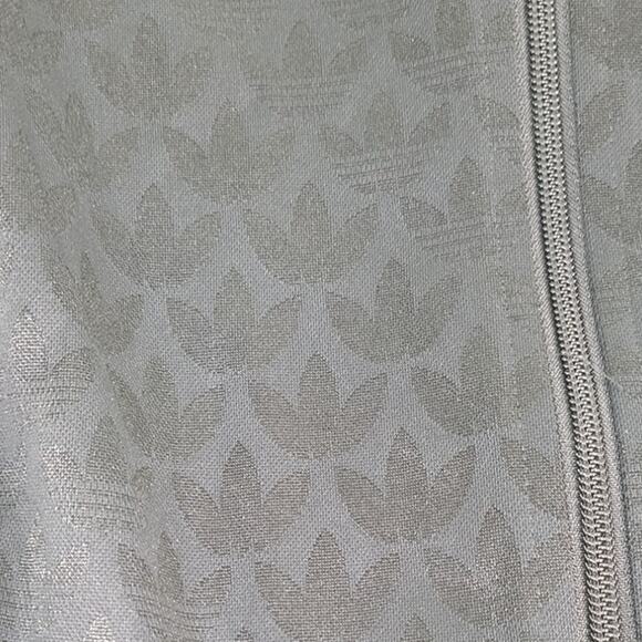 Adidas Jacket Womens X-Large Monogram Black Track Jacket Athletic NWT $85 Retail - Picture 7 of 8